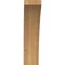 Ekena Millwork 3 1/2"W x 10"D x 14"H Thorton Smooth Knee Brace, Western Red Cedar BRC04X10X14THR00SWR - alternate 3
